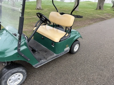 (1) 2017 E-Z-Go golf cart with a Kawasaki gas engine, model 625111G01, does not include Club canopy ...