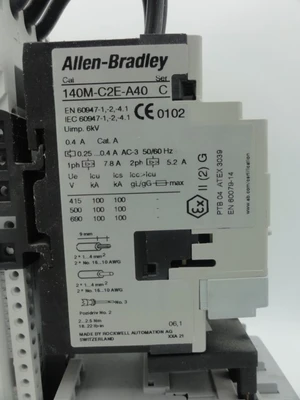 USED ALLEN BRADLEY 141A-GS45*25, 140M-C2E-A40