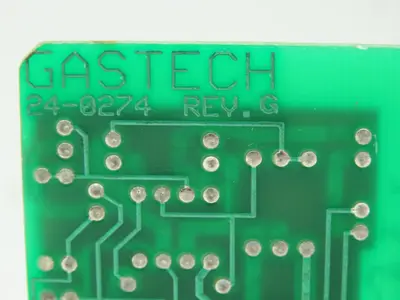 Gas Tech 24-0274 REV G Oxygen Circuit Board Detector Module B12
