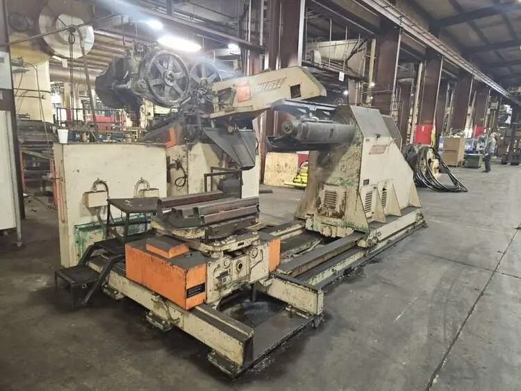 20,000 LB X 36" X .090"-.250" COIL REEL W CAR/ STRAIGHTNER