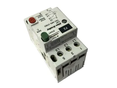USED ALLEN-BRADLEY SER. C MANUAL MOTOR STARTER 3-POLE 600V