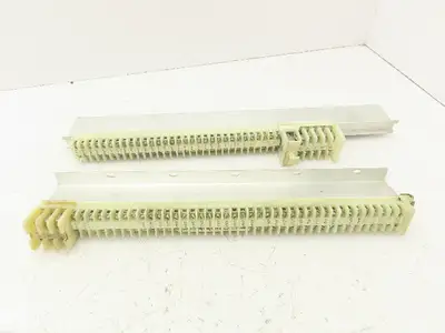 Allen Bradley Style F CA Terminal Block Connectors Mini DIN Rail Lot of 170+