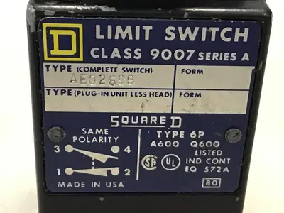 USED SQUARE D 9007-AEQ2699