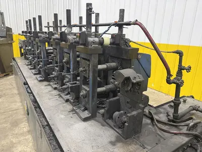 9 STAND x 2" YODER M2 ROLLFORMER, 6 STAND & 3 STAND BASE: YOBRO #24317