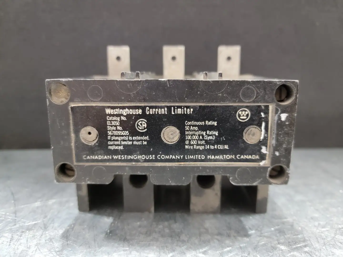 USED WESTINGHOUSE EL3050