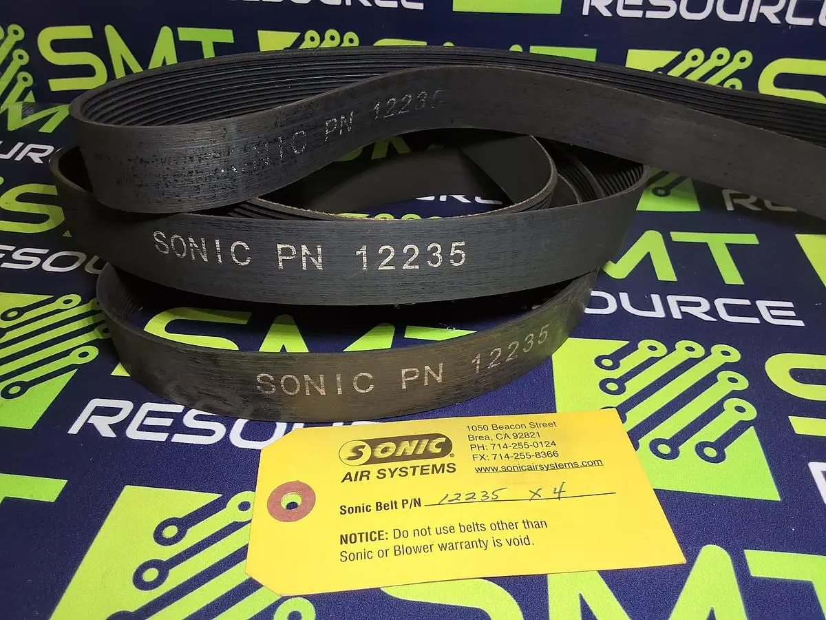 SONIC AIR SYSTEMS 12235 BELT