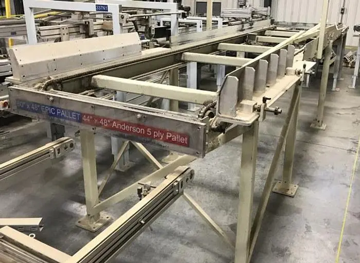 48 x 17-1/2 DOUBLE CHAIN CONVEYOR