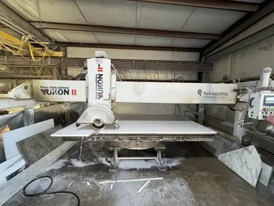 Used 2018 PARK INDUSTIES YUKON II Bridge Saws Michigan US | All Used Stone Equipment #1568658