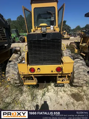 Used 1986 FIATALLIS 65B Motor Graders North Carolina US | Proxy Equipment #1388865