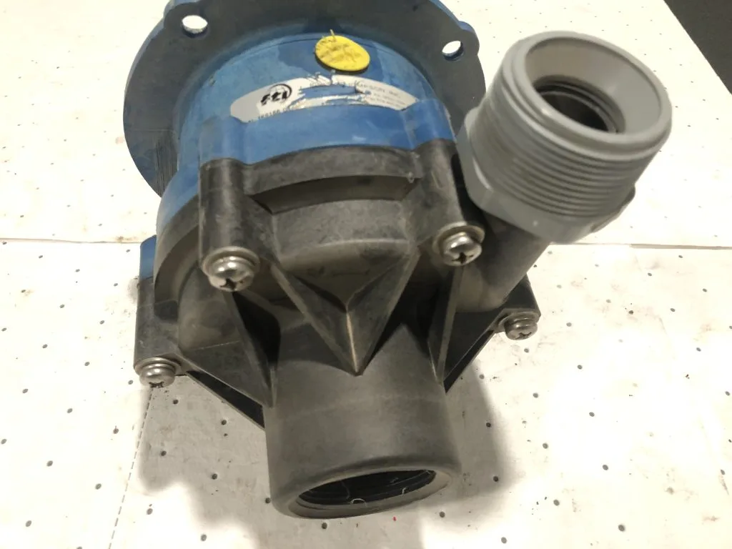 Finish Thompson FTI Pump KC10VCVN385C02 Non-Metallic Mag Drive Centrifugal