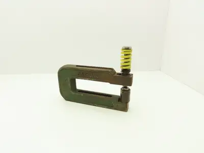 Unipunch 8AJ-1-1/2 Press Brake Punch C Frame 0.65" Circle 8" Throat 1-1/2" W