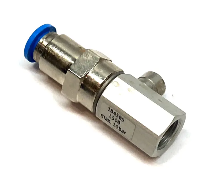 Used FESTO MANUAL OVERRIDE G1/8, EXHAUST ELEMENT, 0...10BAR 184585 Parts (Hydraulics and Pneumatics) Michigan US | Maverick Industrial Sales #1122590