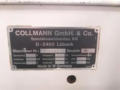 Collmann Hollow Mold Spinner with Depositor