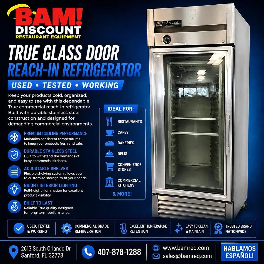 Used TRUE T-23G Refrigerators Florida US | BAM Discount Restaurant Equipment #1251389