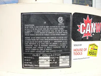 USED HOUSE OF TOOLS CANWOOD PRO CWD12-575