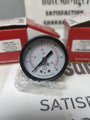New | in-Stock WINTERS PEM1402 Universal Pressure Meters Ohio US | Surplus Asset Holdings #1234825