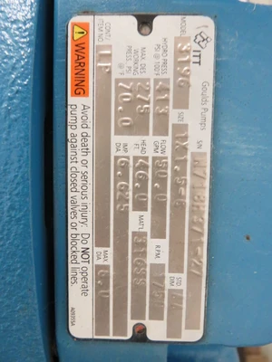 USED Goulds 3196 STi