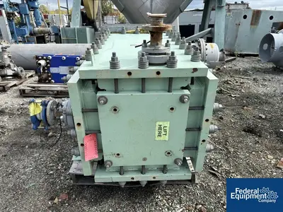 USED CG Thermal 150 Sq Ft CG Thermal Impervite Graphite Block Heat Exchanger, 100/100#