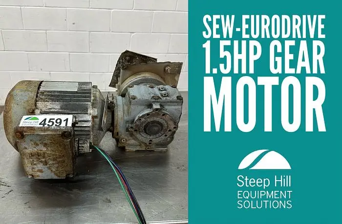 Used SEW-EURODRIVE SAF47DT90S4 Motors (misc) | Steep Hill Equipment Solutions #772582