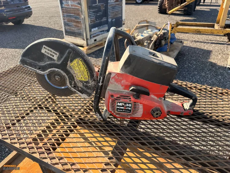 Used HOMELITE MP-38 SAW Concrete Cutters Michigan US | Miedema Asset Management Group #1410903