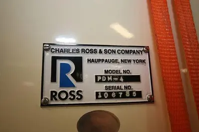 USED 2008 CHARLES ROSS & SON COMPANY PDM-4