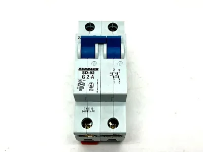 USED SCHRACK MINIATURE CIRCUIT BREAKER