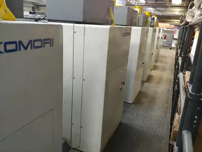 Komori L - 640 Six color Plus Aqueus coater $245K
