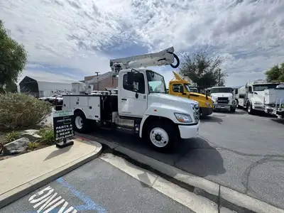 Used 2018 HINO M2 Bucket (boom) trucks California US | Commerce Truck Equipment Sales #1548715