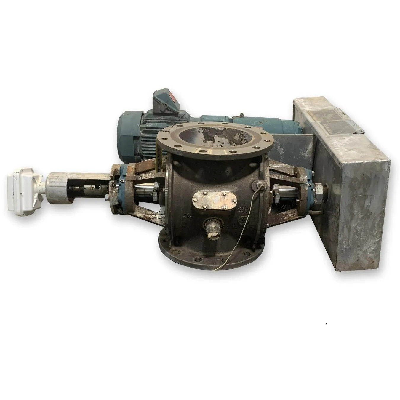 Used 10" Stainless Steel Flo-Tronics Rotary Airlock Feeder Valve