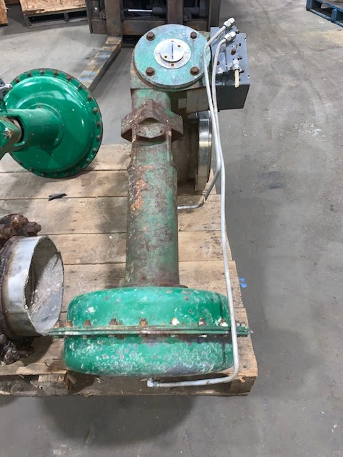 10" -150# Type V150 Fisher V-Ball Control Valve , Stainless