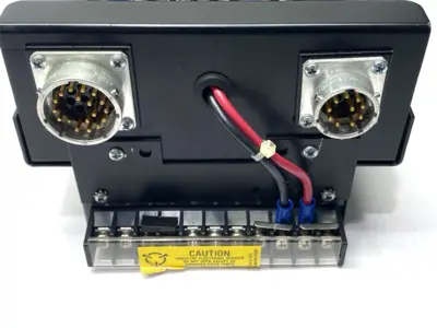 USED WESCHLER DIGITAL BARGRAPH ENCLOSURE PANEL METER 9-BARGRAPHS