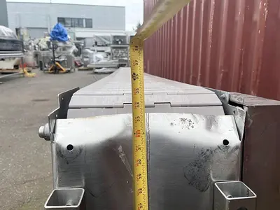 17'L Inclined Modular Conveyor