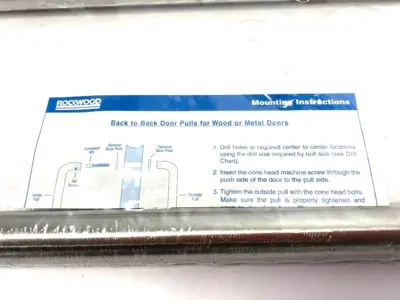 New | in-Stock Rockwood ASSA ABLOY MegaTek Straight Door Pull Handle Set 23" Locksmith Equipment/Supplies Michigan US | Maverick Industrial Sales #1398019