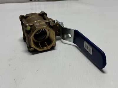 NIBCO T-590-Y-1-1/2 THD BALL VALVE 3-PIECE TYPE NPT THD 600 CWP