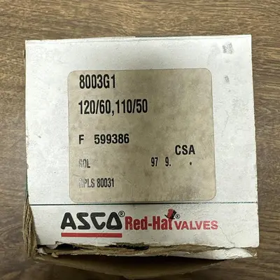 New | in-Stock ASCO 8003G1 Solenoid Valves Ohio US | Surplus Asset Holdings #1236269