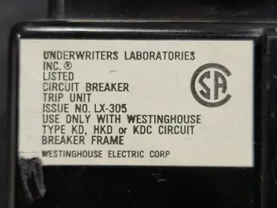 200 Amp Thermal Magnetic Circuit Breaker Trip Unit KT3200T