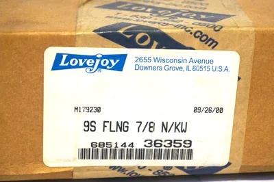 NEW LOVEJOY M179230 COUPLING 9S FLNG 7/8 N/KW
