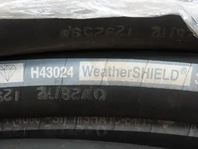 Weatherhead H43024 WeatherShield High Pressure Hydraulic Hose 1 1/2" ID x 48'L