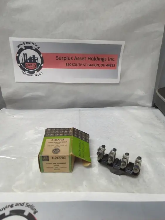 New | in-Stock ALLEN-BRADLEY X-217703 Miscellaneous Equipment (Electrical & Power) | Surplus Asset Holdings #1200748