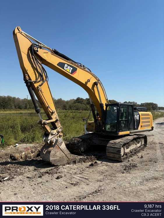 Used 2018 CATERPILLAR 336FL Excavators Texas US | Proxy Equipment #1519334