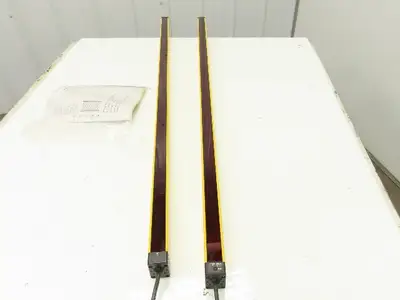 STI MS46-20-1215-R-FP Safety Light Curtain Transmitter/Receiver Set 48"
