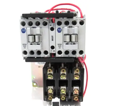 NEW ALLEN BRADLEY 505-TOD FULL VOLTAGE REVERSING STARTER SER.D SIZE 00 505TOD