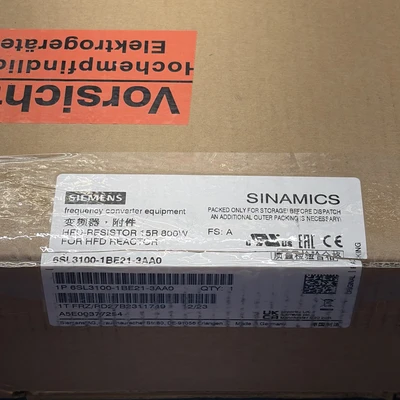 New | in-Stock Siemens 6SL3100-1BE21-3AA0 Resistors Indiana US | J&J Industrial Supply #1465268