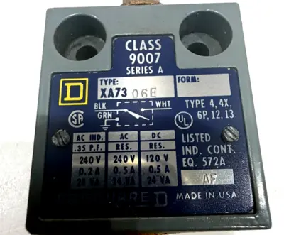 NEW SQUARE D 9007-XA7306E REED SWITCH 9007XA7306E