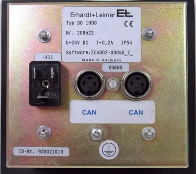 USED ERHARDT LEIMER DO-1000 CONTROL PANEL DO1000