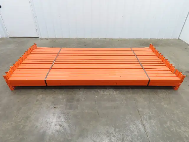 102" X 2.5" Teardrop Pallet Racking Beams New Style Cross Members Bundle Of 30