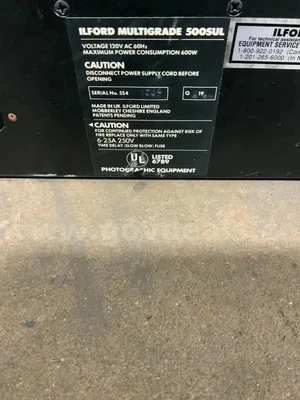 Used ILFORD _UNKNOWN_ AC Power Supplies Delaware US | United Machine Co. #1565591