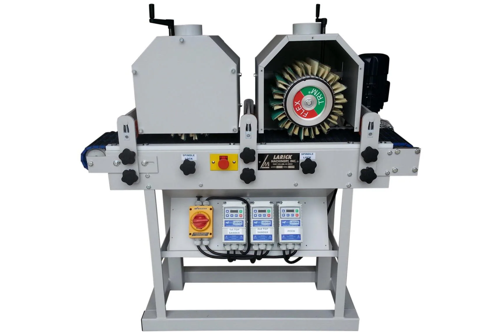 Larick 700 Series Feed‑Through Profile/Brush Sander