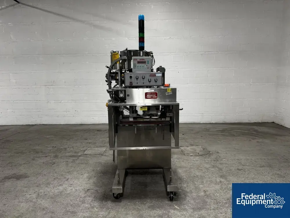 USED Kaps All Kaps-All Packaging Systems Model E Automatic Bottle Capper