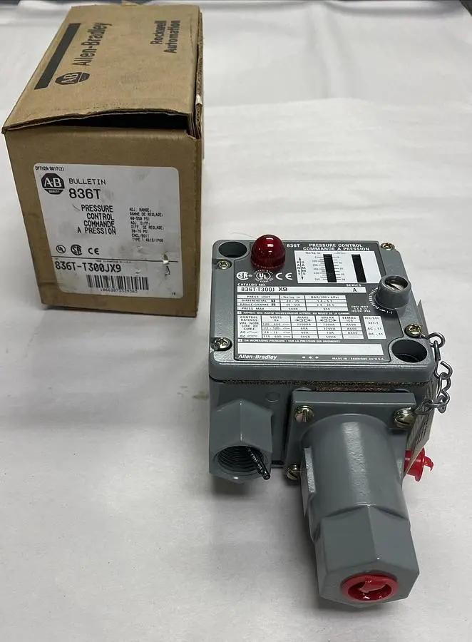 New | in-Stock ALLEN-BRADLEY 836T-T300JX9 Miscellaneous Equipment (Electrical & Power) | Surplus Asset Holdings #1188413